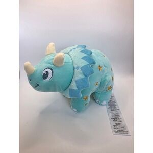 Disney Parks Animal Kingdom Dinoland Triceratops Dinosaur 10" Plush Stuffed / BB